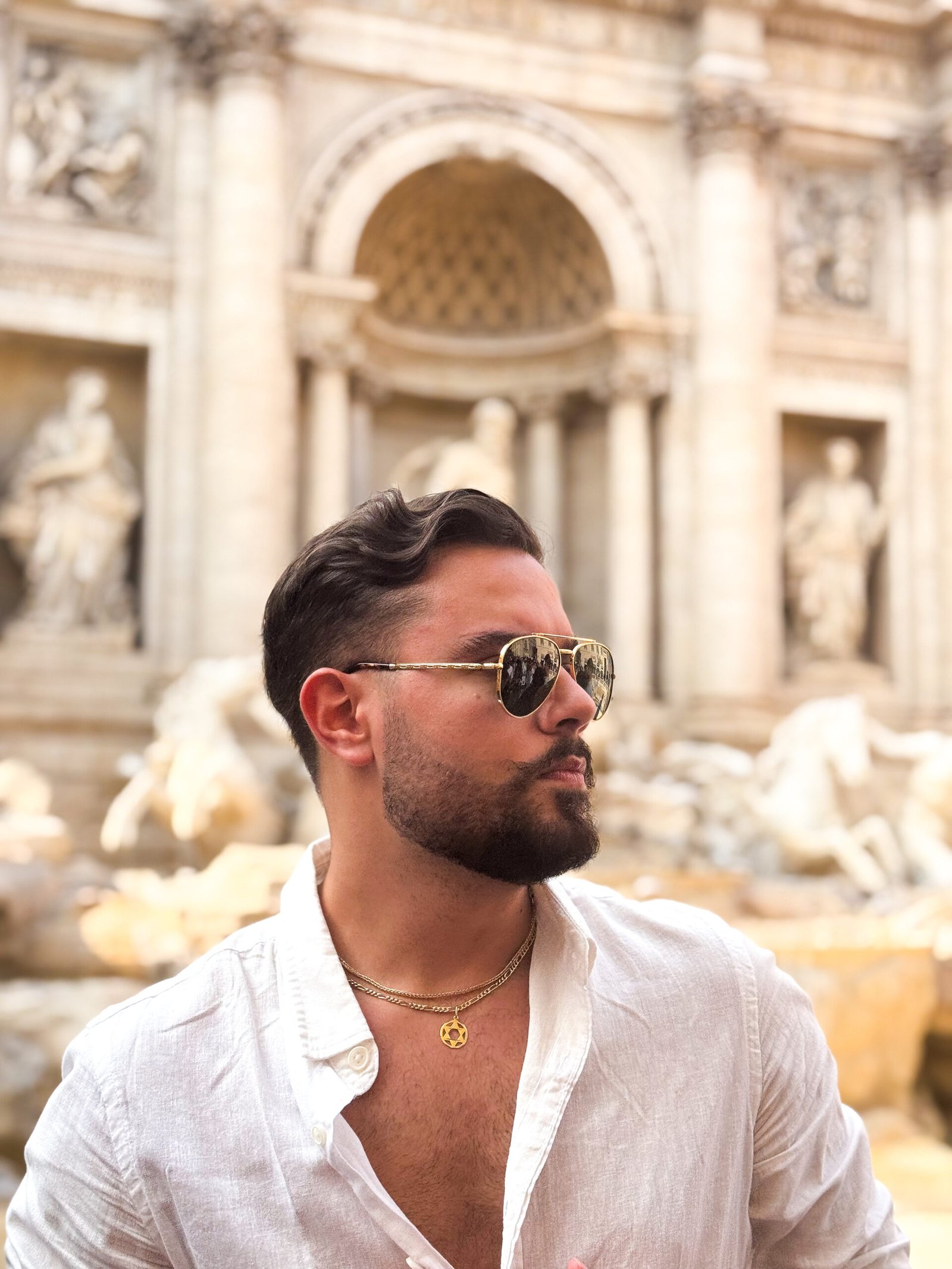 Kevin Dana em Roma