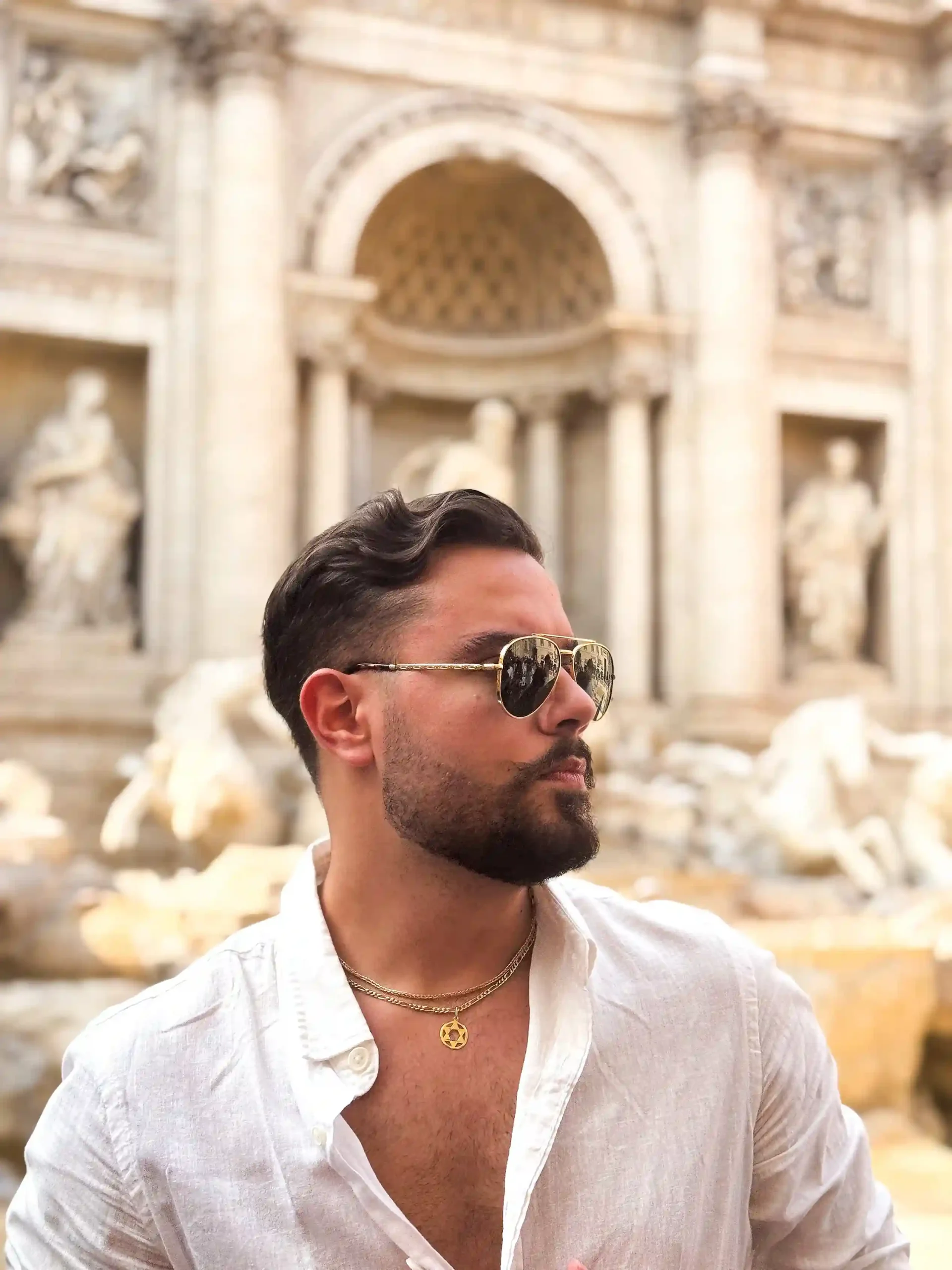 Kevin Dana em Roma